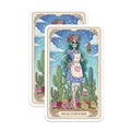 (2 Pack) Skeleton Lady Magnets - Funny Cactus Decor - Unique Kitchen Fridge Magnet - 5" On Longest Side - Premium Magnet - for Cars, Refrigerators, Toolboxes, Lockers - Made in USA - MAG14968