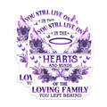 (2 Pack) You Still Live On in The Hearts Stickers - Loving Family - Memory Remembrance Stickers - 5" On Longest Side - Sticks to Smooth Flat Surfaces - Made in USA - BMCS6229