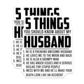 (2 Pack) Funny Husband Stickers - Hilarious Marriage Stickers - Husband Appreciation Stickers - 5" On Longest Side - Sticks to Smooth Flat Surfaces - Made in USA - BMCS4671