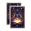 (2 Pack) Mystical Wizard Magnets - Witchcraft Decor - Fantasy Art Refrigerator Magnets - 5" On Longest Side - Premium Magnet - for Cars, Refrigerators, Toolboxes, Lockers - Made in USA - MAG15766