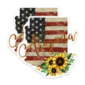 (2 Pack) Arizona Flag Magnets - State Pride Decor - Sunflower Fridge Art - 5" On Longest Side - Premium Magnet - for Cars, Refrigerators, Toolboxes, Lockers - Made in USA - MAG18717