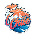 (2 Pack) Chile Magnets - Chile Travel Souvenir - Chilean Vacation Home Decor - 5" On Longest Side - Premium Magnet - for Cars, Refrigerators, Toolboxes, Lockers - Made in USA - MAG18333