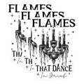 (3 Pack) Gothic Candle Decals - Flames That Dance - Occult Home Decor - 3 Inches On Longest Side - Easy Peel & Apply - Made in USA - 3MCS2243