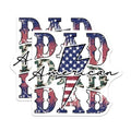 (2 Pack) Dad Fixer of All Things Magnets Magnets - American Dad - Dad Appreciation - 5" On Longest Side - Made in USA - Sticks to Refrigerators & Metal Surfaces - MAG8505