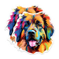 (2 Pack) Leonberger Dog Breed Magnets - 5 Inches On Longest Side - Choose from Over 100 Dog Breeds - for Cars, Refrigerators, Toolboxes - Made in USA - MAG1893