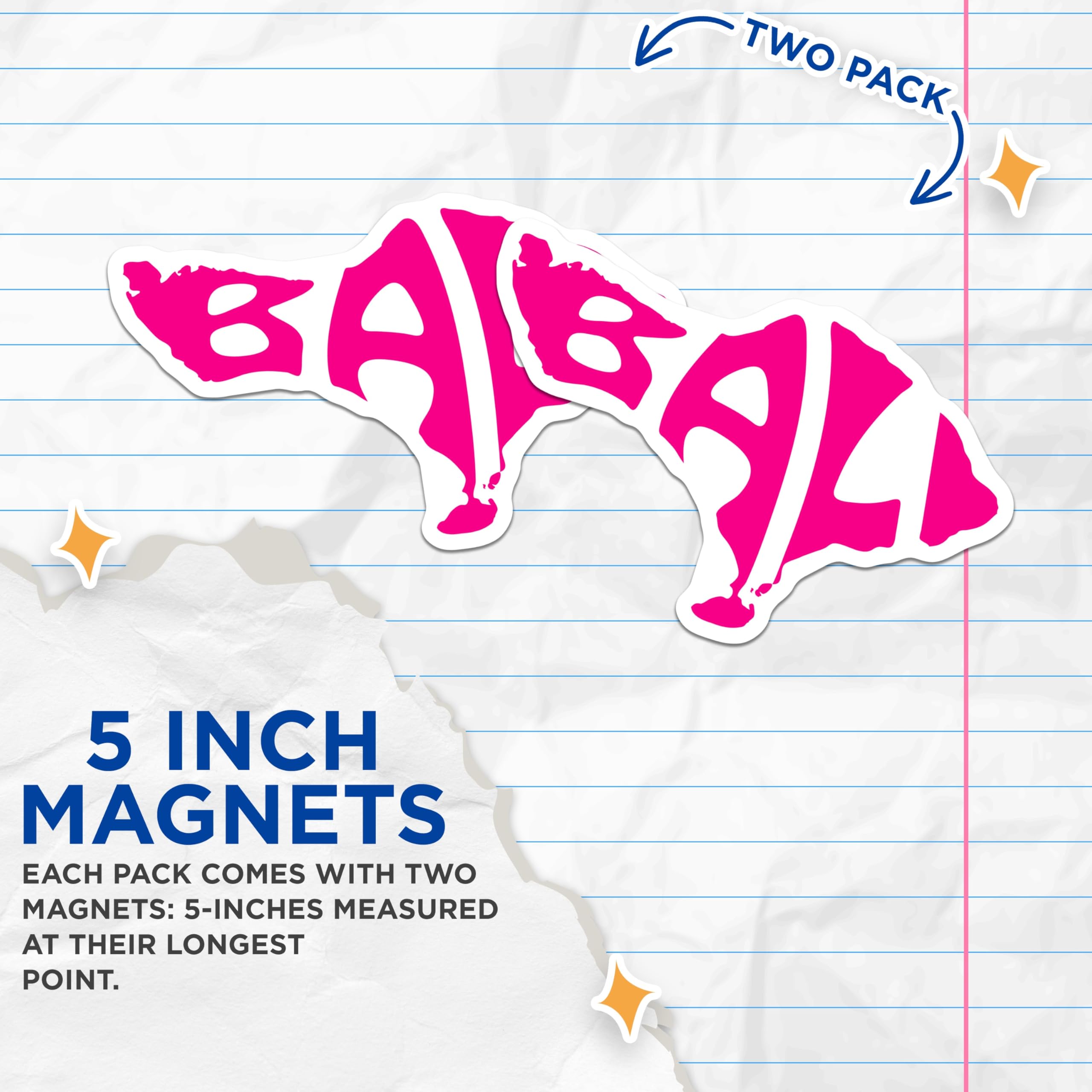 (2 Pack) Bali Map Magnets - Hot Pink Island Souvenir - Fridge Accents - 5" On Longest Side - Premium Magnet - for Cars, Refrigerators, Toolboxes, Lockers - Made in USA - MAG17944
