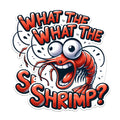 (2 Pack) Funny Shrimp Meme Magnets - Hilarious Seafood Quote Magnets - Kitchen Decor Magnets for Seafood Lovers- 5" On Longest Side - for Fridges, Toolboxes, Cars - Made in USA - MAG2643