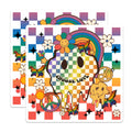 (2 Pack) Groovy Choose Love Magnets - Retro Melting Smiley - Rainbow Peace Sign Locker Decor - 5 Inches On Longest Side - Thick Durable Magnet - Made in USA - MAG36578