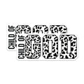 (2 Pack) Child of God Magnets - Christian Faith Statement - Trendy Cow Print Decor - 5 Inches On Longest Side - Thick Durable Magnet - Made in USA - MAG28653
