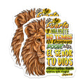 (2 Pack) Spanish Christian Magnets - Lion Bible Verse - Inspirational Scripture Decor - 5 Inches On Longest Side - Thick Durable Magnet - Made in USA - MAG28048