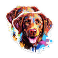 (2 Pack) Chesapeake Bay Retriever Dog Breed Magnets - 5 Inches On Longest Side - Choose from Over 100 Dog Breeds - for Cars, Refrigerators, Toolboxes - Made in USA - MAG1822