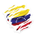 (2 Pack) Venezuela Flag Magnets - Venezuelan Pride - Fridge Magnets - 5" On Longest Side - Premium Magnet - for Cars, Refrigerators, Toolboxes, Lockers - Made in USA - MAG17910