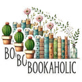 (3 Pack) Bookaholic Decals - Reading Stickers - Plant and Cactus Stickers - 3 Inches On Longest Side - Easy Peel & Apply - Made in USA - 3MCS1572