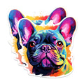 (2 Pack) French Bulldog Dog Breed Magnets - 5 Inches On Longest Side - Choose from Over 100 Dog Breeds - for Cars, Refrigerators, Toolboxes - Made in USA - MAG1859