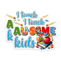 (2 Pack) I Teach AU-Some Kids Magnets - Teacher Appreciation - Classroom Decor - Teacher Gifts - 5" On Longest Side - for Cars, Fridges, Toolboxes - Made in USA - MAG8037
