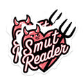(2 Pack) Smut Reader Magnets - Spicy Book Lover Decor - Dark Romance Bookworm Humor Accessory - 5 Inches On Longest Side - Thick Durable Magnet - Made in USA - MAG29340