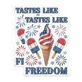 (2 Pack) Patriotic Magnets - Fourth of July Decorations - American Flag Ice Cream Popsicle - Summer Fridge Fun - USA Pride Kitchen Decor - 5" - Thick Durable Magnet - Made in USA - MAG39422