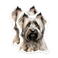 (2 Pack) Cairn Terrier Magnets - Dog Lover Kitchen Decor - Pet Owner Refrigerator Art - 5 Inches On Longest Side - Thick Durable Magnet - Made in USA - MAG26308