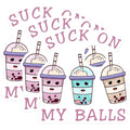 (3 Pack) Boba Tea Decals - Sarcastic Quote - Laptop Decals - 3 Inches On Longest Side - Easy Peel & Apply - Made in USA - 3MCS6517