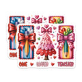 (2 Pack) Teacher Appreciation Magnets - One Loved Teacher- School Decoration Magnet - 5" On Longest Side - Premium Magnet - for Cars, Refrigerators, Toolboxes, Lockers - Made in USA - MAG16570