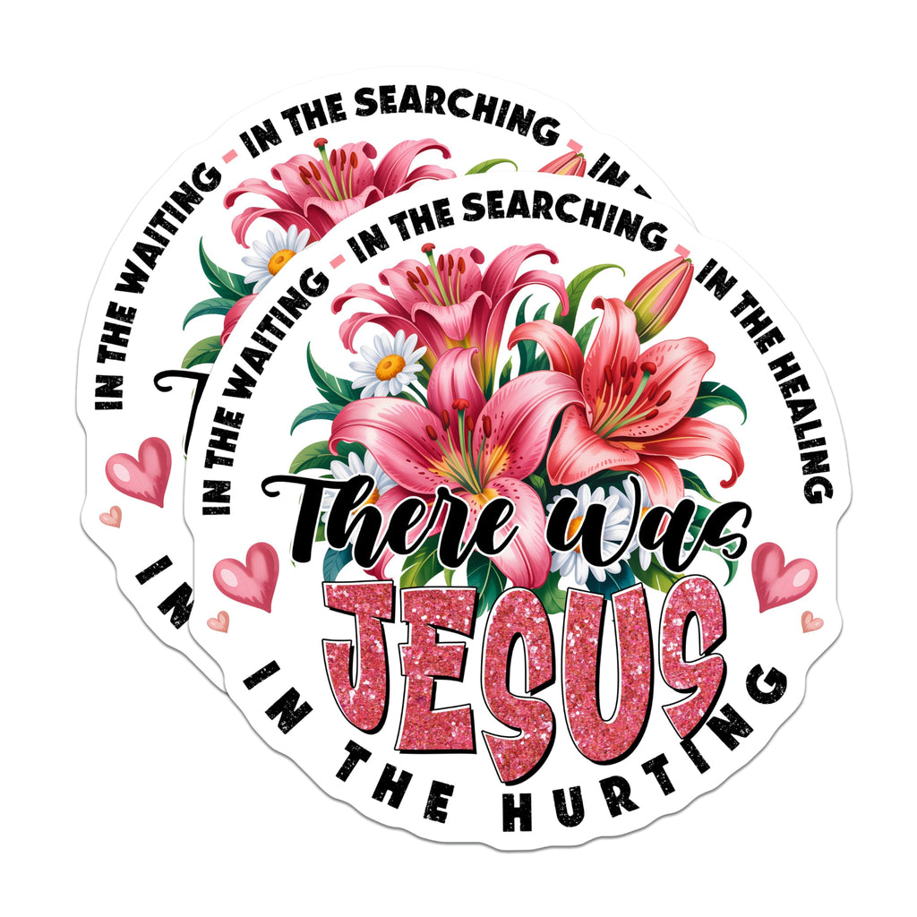 (2 Pack) Jesus in All Things Magnets - Faith Magnets - Religious Gifts for Her - 5" On Longest Side - Premium Magnet - for Cars, Refrigerators, Toolboxes, Lockers - Made in USA - MAG15122