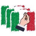 (3 Pack) Italian Hand Decals - Italy Flag - Funny Italian Gesture - 3 Inches On Longest Side - Easy Peel & Apply - Made in USA - 3MCS4729