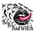 (3 Pack) Bad Witch Decals - Spooky Season Stickers - Halloween Laptop Decals - 3 Inches On Longest Side - Easy Peel & Apply - Made in USA - 3MCS0930