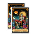 (2 Pack) Unique Skeleton Decor Magnet - 5" On Longest Side - Sticks to Smooth Flat Surfaces - Made in USA - MAG10027