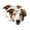 (2 Pack) Animal Decor Magnet - 5" On Longest Side - Sticks to Smooth Flat Surfaces - Made in USA - MAG9883