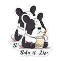 (2 Pack) Boba is Life Magnets - Boba Tea Decor for Fridge or Locker - 5" On Longest Side - for Cars, Fridges, Toolboxes - Made in USA - MAG7756