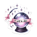 (2 Pack) It Will Be Okay Magnets - Inspirational Quote - Positive Affirmation - Motivational Fridge Decor - Uplifting Home Decor - 5" On Longest Side - for Cars, Fridges, Toolboxes - Made in USA - MAG