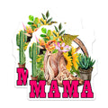 (2 Pack) Mama Magnets - Floral Design - Succulent and Cactus Decor - Western Cowgirl Boots Magnet - 5" On Longest Side - for Cars, Fridges, Toolboxes - Made in USA - MAG5619