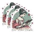 (3 Pack) One More Chapter Decals - Book Lover - Reading Decals- 3 Inches On Longest Side - Easy Peel & Apply - Made in USA - 3MCS5337