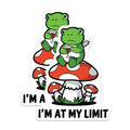(2 Pack) Frog Magnets - Wine Glass Decor - Funny Frog Decor Magnet - 5" On Longest Side - Premium Magnet - for Cars, Refrigerators, Toolboxes, Lockers - Made in USA - MAG16908