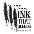 (3 Pack) Quill Ink Decals - Sorrow Bleeds - Laptop Decals - 3 Inches On Longest Side - Easy Peel & Apply - Made in USA - 3MCS2291