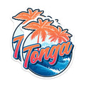 (2 Pack) Tonga Magnets - Tropical Island Decor - Pacific Ocean Souvenir Magnets - 5" On Longest Side - Premium Magnet - for Cars, Refrigerators, Toolboxes, Lockers - Made in USA - MAG18150