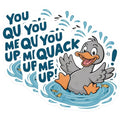 (3 Pack) Duck Decals - Funny Duck Sticker - Cartoon Duck Laptop Decals - 3 Inches On Longest Side - Easy Peel & Apply - Made in USA - 3MCS8286