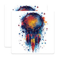 (2 Pack) Dreamcatcher Magnets - Puzzle Piece Art Decor - Boho Spiritual Fridge Magnets - 5 Inches On Longest Side - Thick Durable Magnet - Made in USA - MAG28693