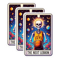 (3 Pack) Basketball Skeleton Decals - The Next Lebron - Laptop Decal - 3 Inches On Longest Side - Easy Peel & Apply - Made in USA - 3MCS4236