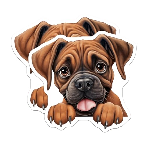 (2 Pack) Adorable Pet Decor Magnet - 5" On Longest Side - Sticks to Smooth Flat Surfaces - Made in USA - MAG9886
