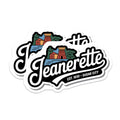 (2 Pack) Jeanerette Louisiana Magnets - Sugar City Souvenir - Town Landmark Decor - 5" On Longest Side - Premium Magnet - for Cars, Refrigerators, Toolboxes, Lockers - Made in USA - MAG18354