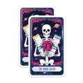 (2 Pack) The Serial Dater Stickers - Humorous Skeleton Art - Fun Dating Meme Stickers - 5" On Longest Side - Sticks to Smooth Flat Surfaces - Made in USA - BMCS9990
