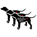 (3 Pack) Dalmatian Mom Decals - Dog Lover Decal - Laptop Decal - 3 Inches On Longest Side - Easy Peel & Apply - Made in USA - 3MCS1332