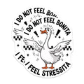 (2 Pack) Stressed Goose Magnets - Funny Bonita Stressita Meme - Quirky Fridge Locker Whiteboard Decor - 5 Inches On Longest Side - Thick Durable Magnet - Made in USA - MAG20286