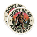 (2 Pack) Bigfoot Magnets - Funny Sasquatch Refrigerator Decor - Humorous Assquatch Cryptozoology Cabin Accessory - 5 Inches On Longest Side - Thick Durable Magnet - Made in USA - MAG23172