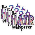 (3 Pack) Hair Whisperer Decals - Salon Decor - Hairdresser Laptop Decals - 3 Inches On Longest Side - Easy Peel & Apply - Made in USA - 3MCS6334
