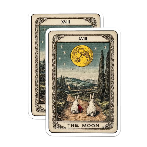 The Moon Tarot CardMagnet