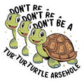 (3 Pack) Turtle Decals - Funny Animal Decal - Laptop Decal - 3 Inches On Longest Side - Easy Peel & Apply - Made in USA - 3MCS7437