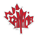 (2 Pack) Canada Magnets - Maple Leaf Magnet - Canadian Pride Decor - 5" On Longest Side - Premium Magnet - for Cars, Refrigerators, Toolboxes, Lockers - Made in USA - MAG17816