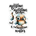 (2 Pack) Funny Dish Humor Magnets - Cute Bird Quote - Kitchen Refrigerator Decor - Water Saving Joke - 5 Inches On Longest Side - Thick Durable Magnet - Made in USA - MAG36786